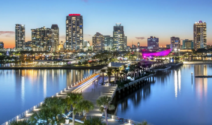 Image of DownTown St. Petersburg Florida.